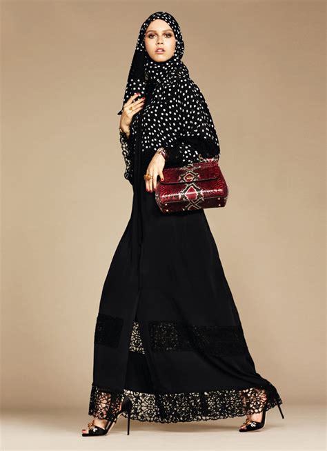 dolce gabbana hijab abaya|Dolce & Gabbana hijab.